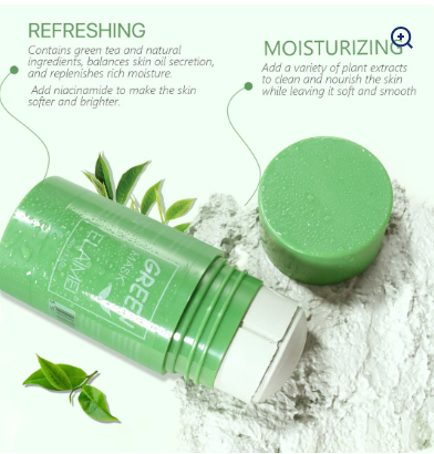 Green Tea Cleansing Blackhead Oil Control Acne Smear Mask