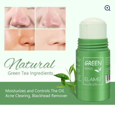 Green Tea Cleansing Blackhead Oil Control Acne Smear Mask