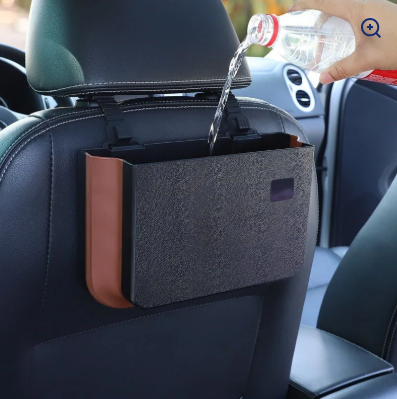 Car Trash Can Foldable Hanging Cartoon